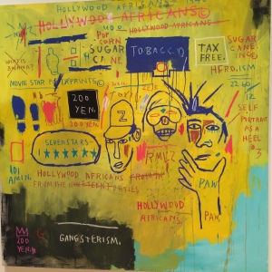 "Hollywood Africans" by Jean Michel Basquiat